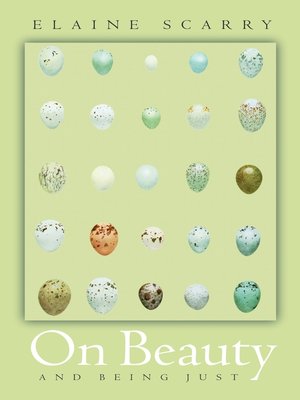 cover image of On Beauty and Being Just